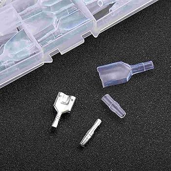 アクセサリー 8ma104 Amazon.co.jp: ギボシ端子セット 400個 金色 ギボシ ターミナル